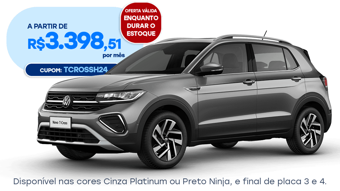 Imagem do veículo Volkswagen T-Cross Highline